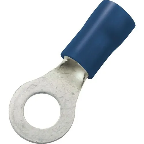 Ringkabelschuh M4,3 1,5 - 2,5 mm² blau, Inhalt 25 Stück Kabelschuh