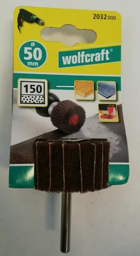 Wolfcraft Fächerschleifer Ø 50 mm Korn 150