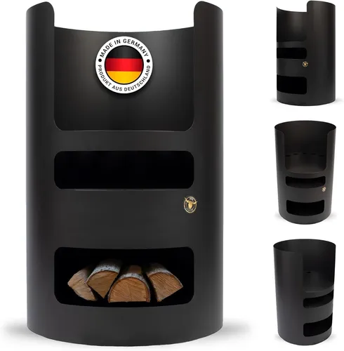 Multifunktionstonne Feuertonne Dutch Oven Station für Feuerplatte Pizza #144