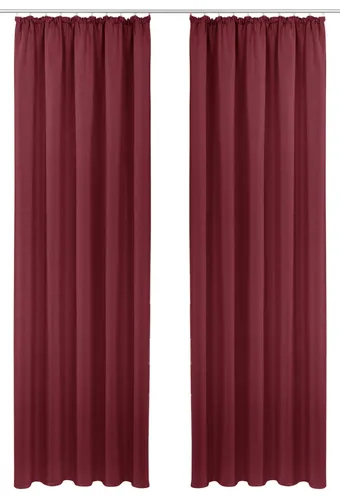Vorhänge & Gardinen Rot von Otto Home