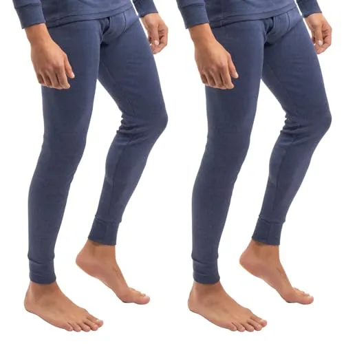 Celodoro 2er Pack Herren Ski- und Thermounterhose Light - Blau XXL