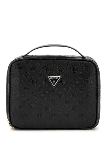 GUESS Wilder Travel Cosmetic Organizer Case Black in schwarz von GUESS