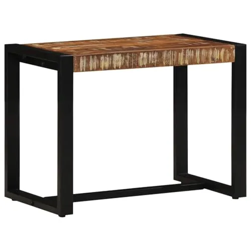 vidaXL Mehrfarbige Flurbank aus Massivholz 60x35x45 cm - Drohnen-Zubehör und mehr! Diese stabile Flurbank aus robustem Mangoholz schafft eine einladende Atmosphäre und ist dank ihrer Metallbeine besonders langlebig und pflegeleicht.