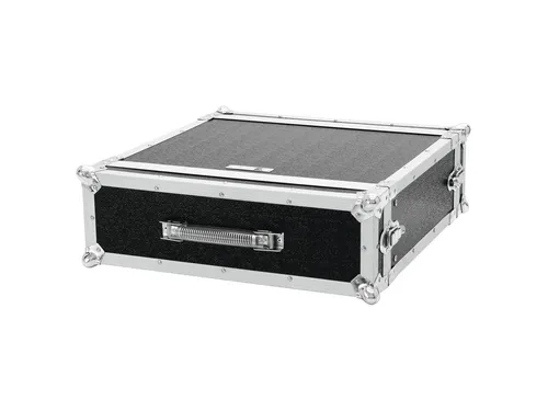 ROADINGER Effektrack CO DD - 3HE Rack-Gehäuse, 40cm tief, schwarz - Gitarren-Effektgeräte / -Preamps, robustes und stylisches Rack-Gehäuse für optimalen Schutz und einfache Handhabung
