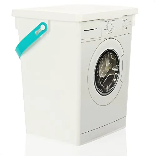 com-four® Waschmittelbehälter aus recyceltem Kunststoff 5 L