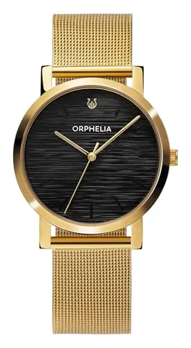Produktbild Orphelia Damen Analog Uhr Portobella mit Edelstahl Armband Gold