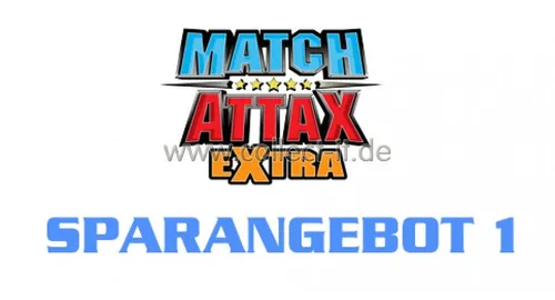 Topps Sammelkarte Match Attax EXTRA - 100 gemischte Base-Karten - Saison 15/16