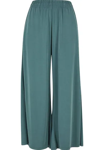 Urban Classics Damen Hose Ladies Modal Culotte - Lässige 3/4 Marlene Hose für Frauen - Damen-Hosen mit weiten Beinen für höchsten Komfort, gefertigt aus hochwertigem Modal für ein leichtes Tragegefühl und erhältlich in Größen XS-5XL.