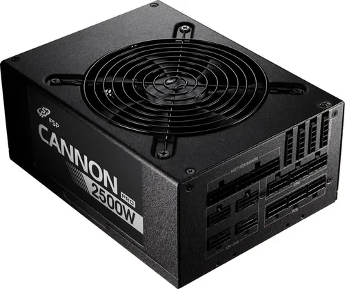 FSP Netzteil CANNON Pro 80+P 2000W - Stromversorgung für PC und Server, vollmodular und effizient mit 80+ Platinum Zertifizierung für maximale Leistung und Zuverlässigkeit.