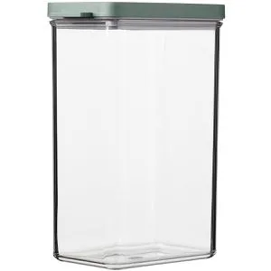 Mepal Vorratsdose Omnia, aus Kunststoff, 2 Liter, transparent / Nordic sage, luftdicht