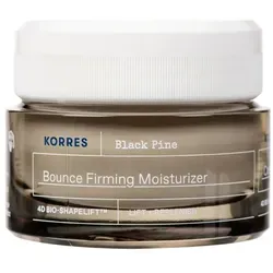 KORRES BLACK PINE 4D Straffende Feuchtigkeitscreme für trockene Haut, 40 ml - Luxuriöse Ganzkörperpflege mit 4D Bio-ShapeLift-Technologie, die die Haut strafft und Falten mindert. Ideal für trockene Haut, vegan und mit 93,7% natürlichen Inhaltsstoffen.