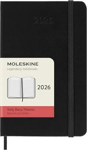 Moleskine Daily A6 Pocket in schwarz von Moleskine