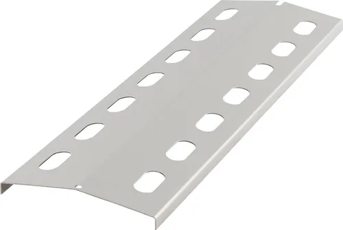 BBQ-Toro Edelstahl Flammenverteiler für Gasgrill | 37,5 x 12 cm | Flammenblech