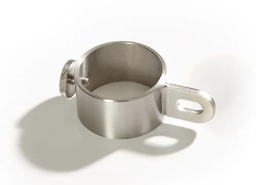 Schneck Höhenverstellung aus Edelstahl für Sonnensegelmast 60mm Mast Verstellung