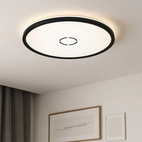 Briloner Leuchten LED Deckenleuchte 22 W - Moderne Deckenlampe mit 3.000 Lumen und indirekter Hintergrundbeleuchtung für eine angenehme Atmosphäre. Ideal für Wohnzimmer oder Schlafzimmer, energieeffizient und ultra-flach.