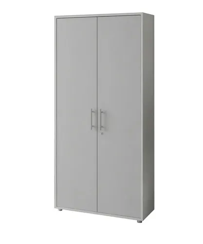 BMG Möbel Aktenschrank Office Edition abschließbar, 5 Ordnerhöhen, Platz für über 45 DIN A4 Ordner