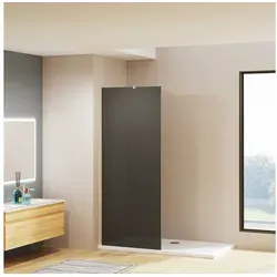 duschspa Duschwand Walk-in-Dusche Duschkabine Duschabtrennung Duschwand 8mm ESG NANO, Einscheibensicherheitsglas, 8mm Einscheibensicherheitsglas Höhe 200cm 140 cm x 200 cm