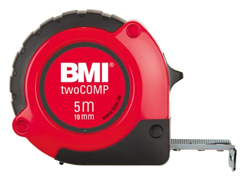 BMI Taschenbandmaß twoCOMP 5m x 19 mm - 472541021
