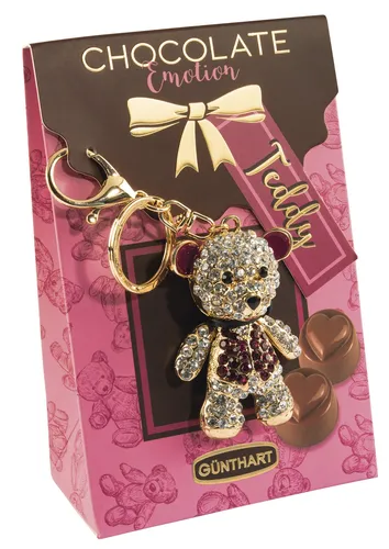 Günthart Anhänger Bär an Box Vollmilchschokolade Nougatcreme 935g