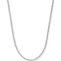 Engelsrufer Silberkette 925er Silber Damen-Kette 60 cm - Trendige Kette aus rhodiniertem 925er Silber, ideal für stilvolle Akzente im Alltag oder besondere Anlässe.