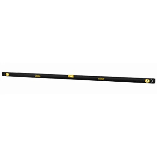 Fatmax Classic Pro Wasserwaage 180cm - Präzision für Profis - Laser-Messgeräte mit ergonomischem Design, 3 Libellen und 0,5mm/m Messgenauigkeit für effizientes Arbeiten. Ideal für präzise Messungen und einfach zu reinigen.