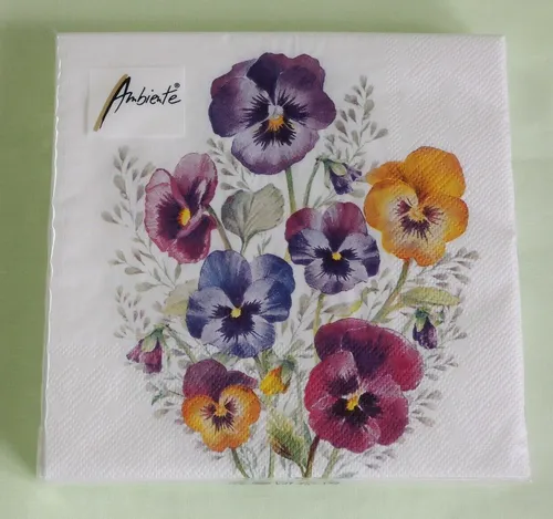 Papierservietten Lila von Ambiente