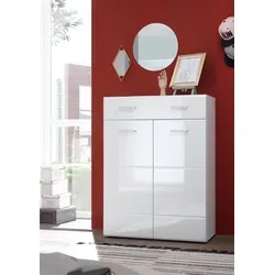 Schuhschrank MARTIAL 90x122x40 cm in Weiß