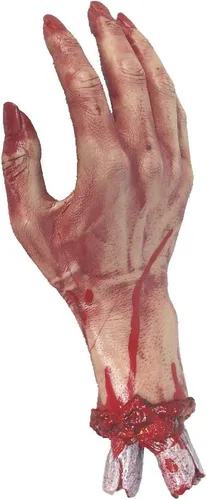 Produktbild Gory Severed Hand Gummi Kostüm Halloween Horror Party Requisite Dekoration 30cm