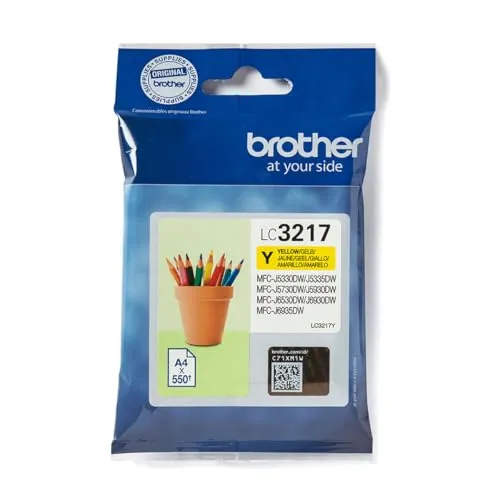 Brother LC-3217Y Original Tinte Gelb