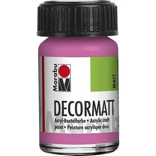 Marabu Decormatt Acryl 15 ml im Glas magenta (15 ml) (14010039014)