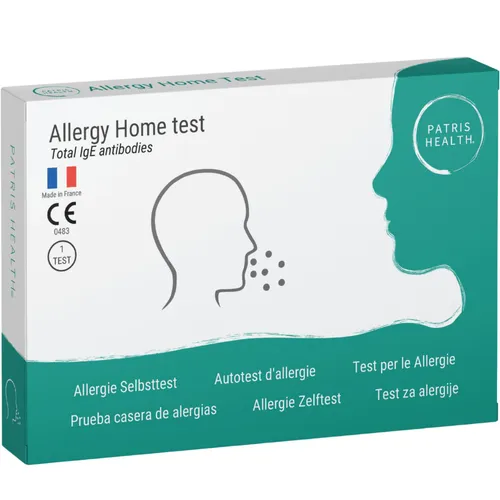 Allergietest – IgE Blut-Schnelltest für Zuhause, einfacher Allergie-Selbsttest – Patris Health®