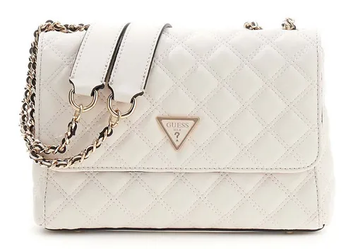 Guess Umhängetasche Compound Convertible Flap Bag beige - Stilvolle Umhängetasche aus robustem Polyurethan mit verstellbarem Schulterriemen. Ideal für den Alltag und garantiert ein echter Hingucker.