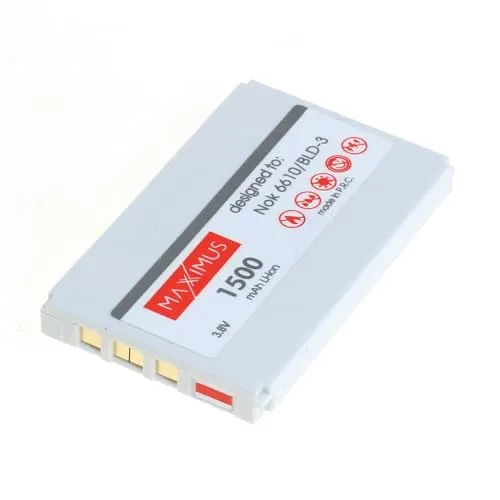 Mobilfunk Krause - Akku Maxximus für Nokia 6610i 1500mAh Li-Ionen (BLD-3)