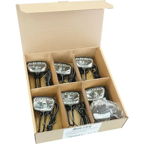 Busch & Müller E-Bike-Scheinwerfer Briq-S E E-25 schwarz 60 lx