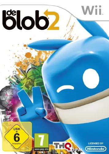 De Blob 2 - Farbenfrohes Abenteuer - Games, erlebe spannende Plattform-Action mit innovativer Farbmischmechanik und kreativen Herausforderungen.