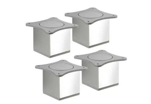Tischbeine Silber von SO-TECH