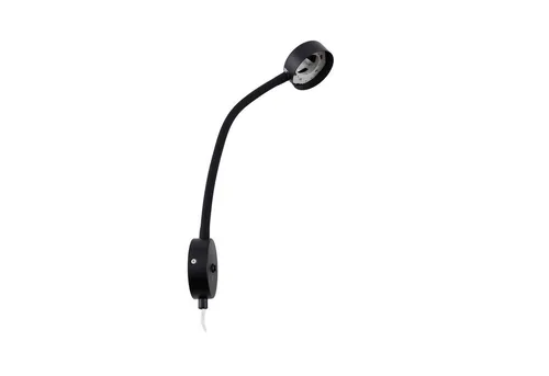 Lindby Wandleuchte Jyla, Schwarz, 11 W LED - Moderne Wandleuchte aus Metall mit eleganter schwarzer Oberfläche. Flexibel ausrichtbar und ideal für Wohnzimmer, Schlafzimmer oder Arbeitszimmer. Integrierter Schalter für einfache Bedienung.