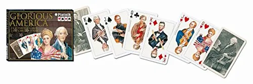 Piatnik 217449 Glorious America in gold von Piatnik