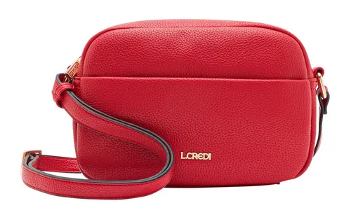 L.CREDI Olga Crossbody Bag Salsa - Elegante Umhängetasche mit verstellbarem Schulterriemen, vielseitig kombinierbar und ideal für jeden Anlass. Maße: 22 x 15,5 x 8 cm.