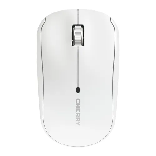 CHERRY MW 2200 - Kabellose Laptop-Maus, 2,4 GHz Funk, ergonomisches Design für mobiles Arbeiten, inkl. Transporttasche und 12 Monate Batterielebensdauer