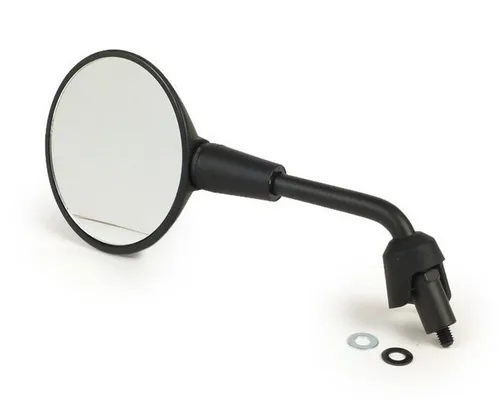 Spiegel Shorty links schwarz matt oval MOTO NOSTRA für VESPA GTS Primavera