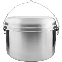 Tatonka Kettle 6.0 - Kochset - Vielseitiges Kochset mit 6L Topf und Pfanne, die auch als Deckel oder Teller genutzt werden kann. Ideal für Camping und Outdoor-Küche, leicht und kompakt.