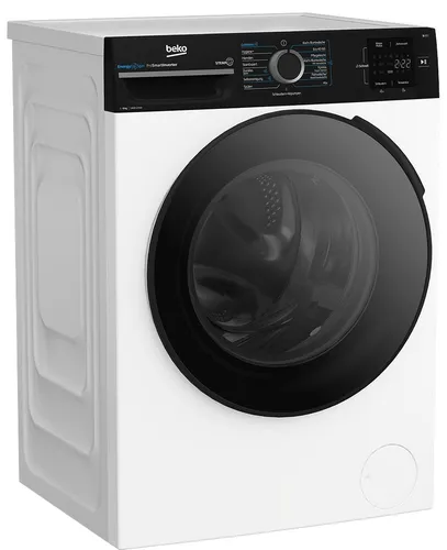BEKO Waschmaschine BM3WFU3841R, 8 kg, 1400 U/min, SteamCure - Waschmaschine mit 8 kg Fassungsvermögen, SteamCure für effektive Fleckenentfernung und Wasser- sowie Zeitersparnis. Ideal für einen modernen Haushalt.