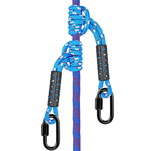 BeneLabel 50cm Kletterseil mit Karabiner für Erwachsene