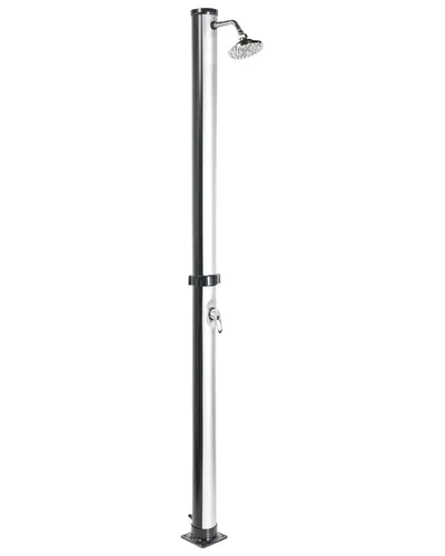 BELIANI Outdoor Mischbatterie Set Schwarz/Silber