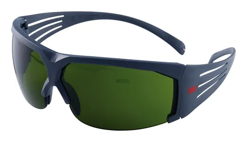 3M SecureFit 600 Schutzbrille - Graue Bügel, Antikratz-Beschichtung, idealer Schutz mit IR 3.0 für sicheres Arbeiten