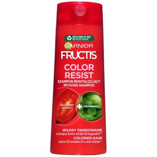 Garnier Fructis Color Resist Shampoo - Schutz- und Glanzshampoo für coloriertes Haar, sorgt für langanhaltende Farbbrillanz und schützt vor Verblassen.