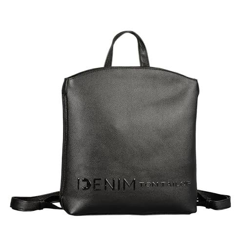 TOM TAILOR Denim Zephyra Damen Rucksack in schwarz von Tom Tailor