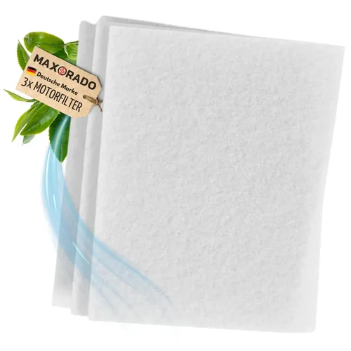 3x Motorfilter für Staubsauger Motor Filter Universal zb für Quigg EIO Sauger