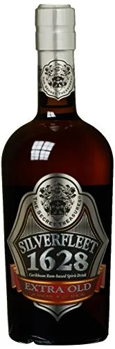 The Secret Treasures Extra old Silverfleet 1628 Rum (1 x 0.5 l)